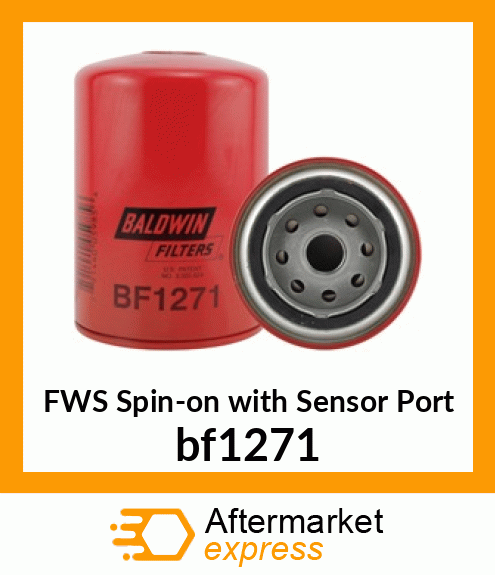 FWS Spin-on with Sensor Port bf1271
