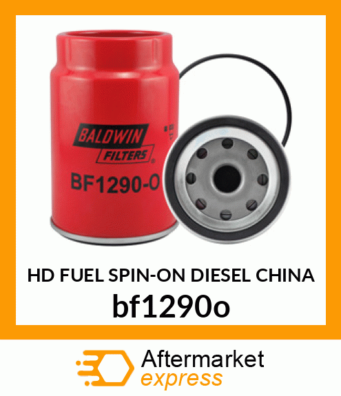 HD FUEL SPIN-ON (DIESEL) CHINA bf1290o