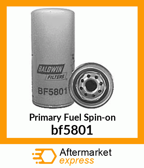 Primary Fuel Spin-on bf5801