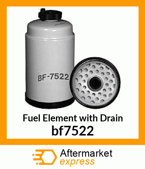 Spare part bf7522 + Fuel Element with Drain