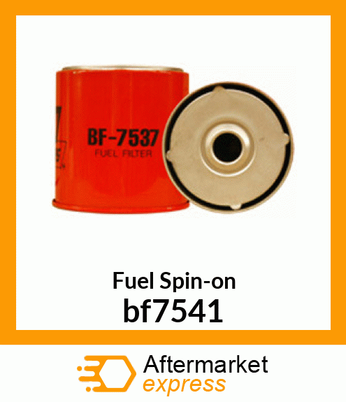 Spare part bf7541 + Fuel Spin-on