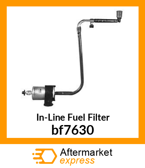 Spare part bf7630 + In-Line Fuel Filter