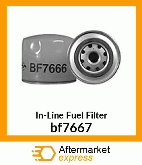 In-Line Fuel Filter bf7667