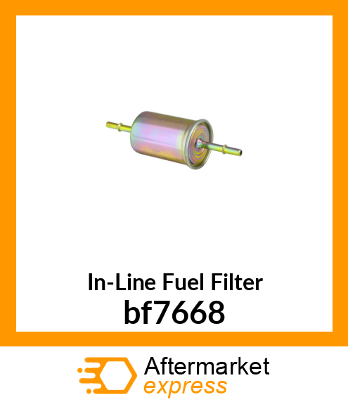 In-Line Fuel Filter bf7668
