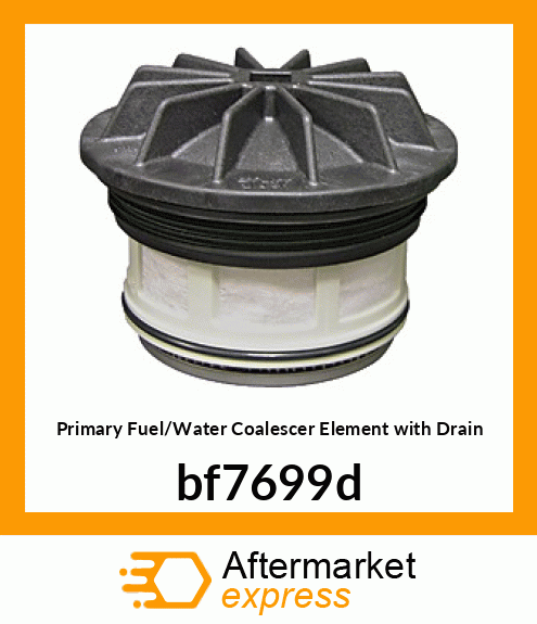 Primary Fuel/Water Coalescer Element with Drain bf7699d