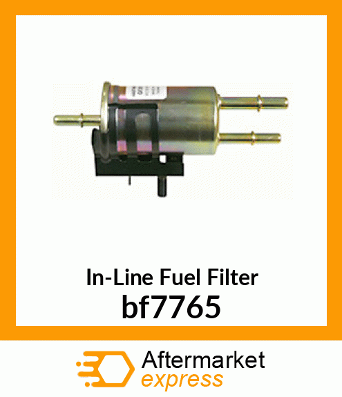 In-Line Fuel Filter bf7765