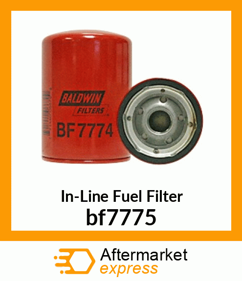 In-Line Fuel Filter bf7775