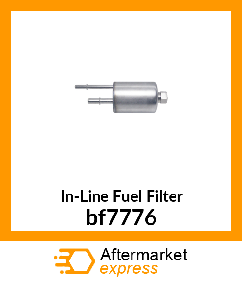 In-Line Fuel Filter bf7776