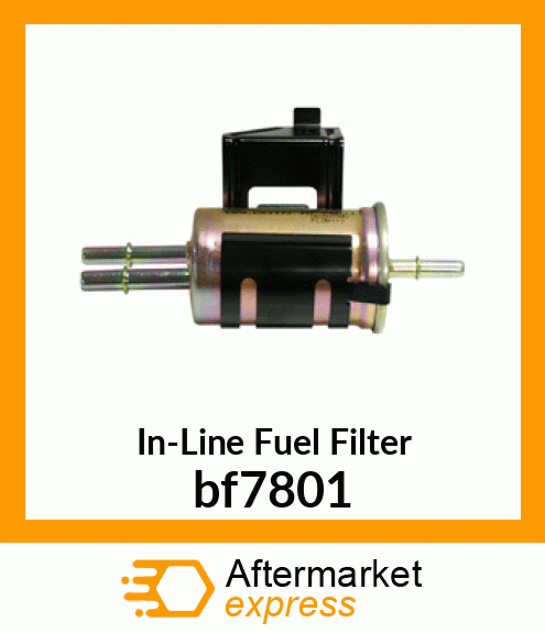 In-Line Fuel Filter bf7801