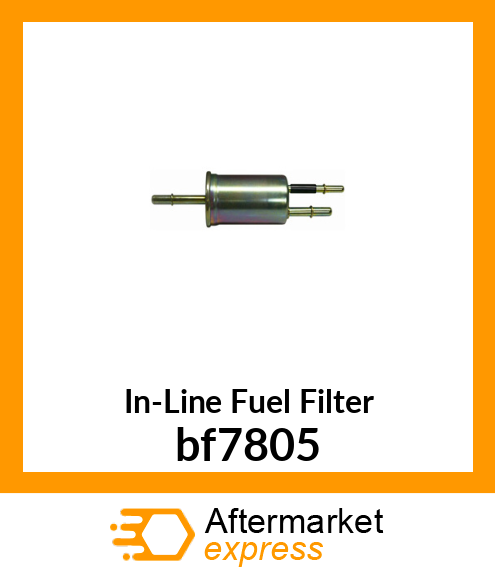 In-Line Fuel Filter bf7805