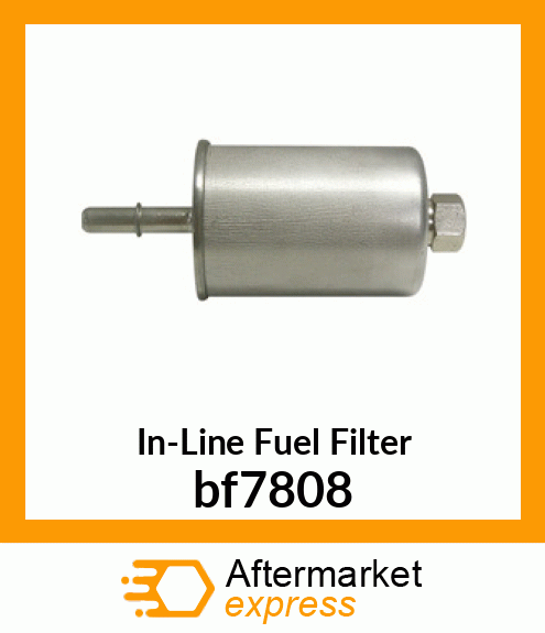 In-Line Fuel Filter bf7808