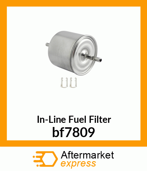 In-Line Fuel Filter bf7809