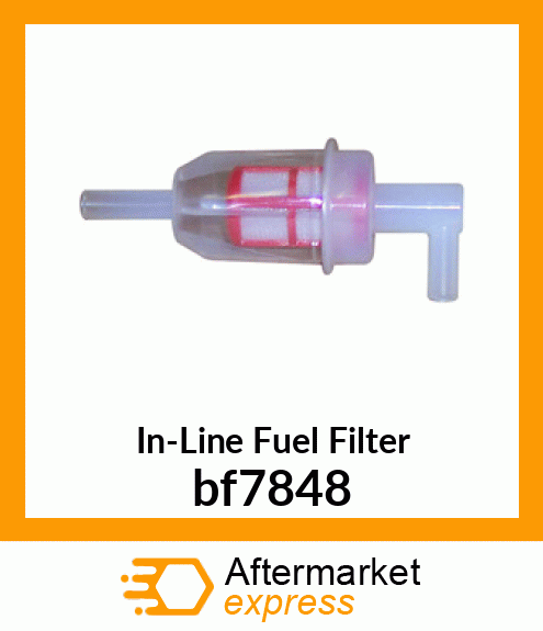 In-Line Fuel Filter bf7848