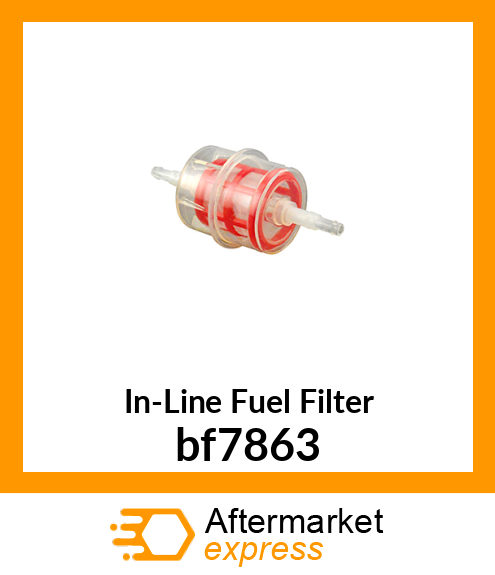 In-Line Fuel Filter bf7863