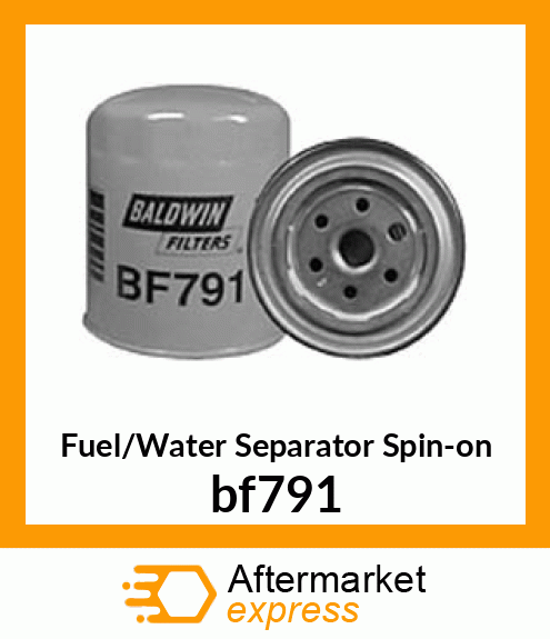 Fuel/Water Separator Spin-on bf791