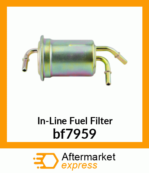 In-Line Fuel Filter bf7959