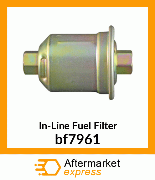 In-Line Fuel Filter bf7961