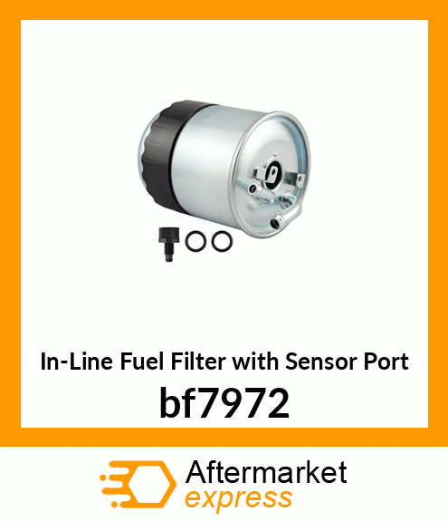 In-Line Fuel Filter with Sensor Port bf7972