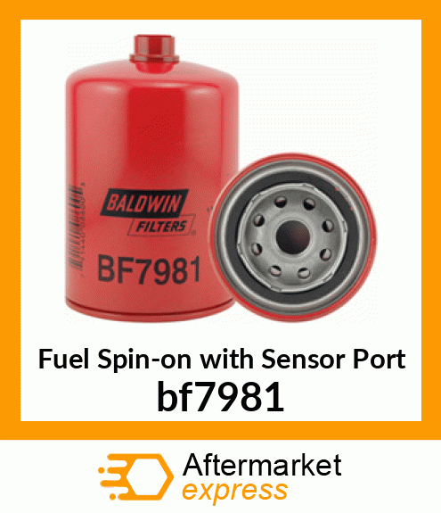 Fuel Spin-on with Sensor Port bf7981