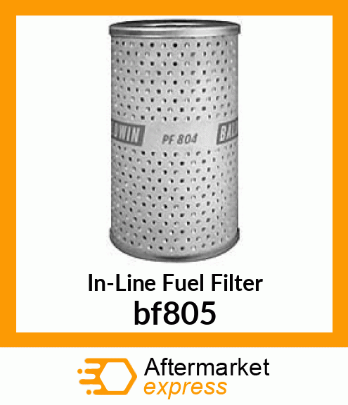 In-Line Fuel Filter bf805