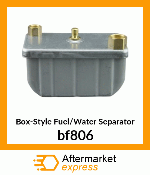 Box-Style Fuel/Water Separator bf806