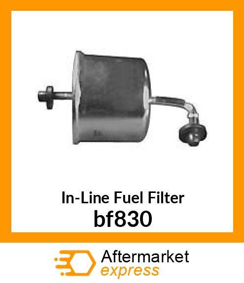 In-Line Fuel Filter bf830