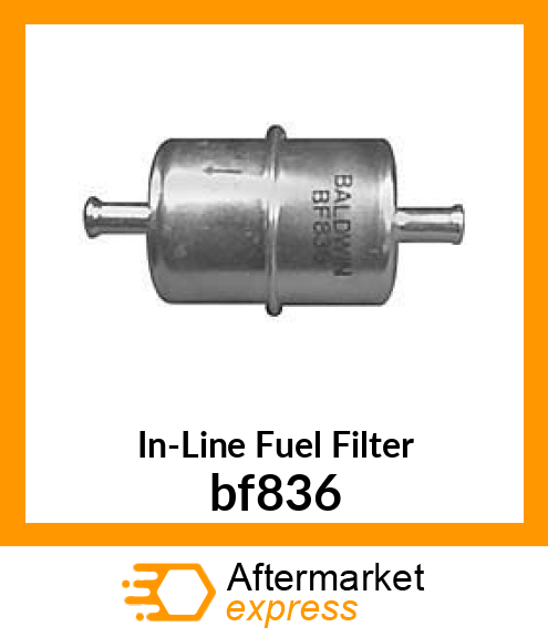 In-Line Fuel Filter bf836