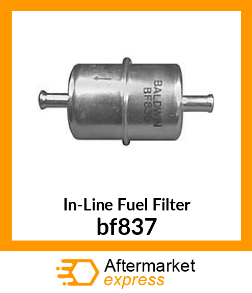 In-Line Fuel Filter bf837
