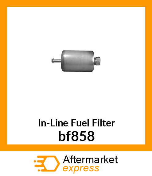 In-Line Fuel Filter bf858