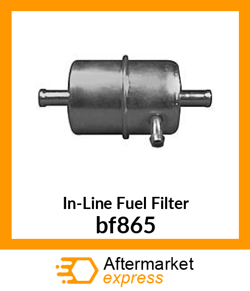 In-Line Fuel Filter bf865