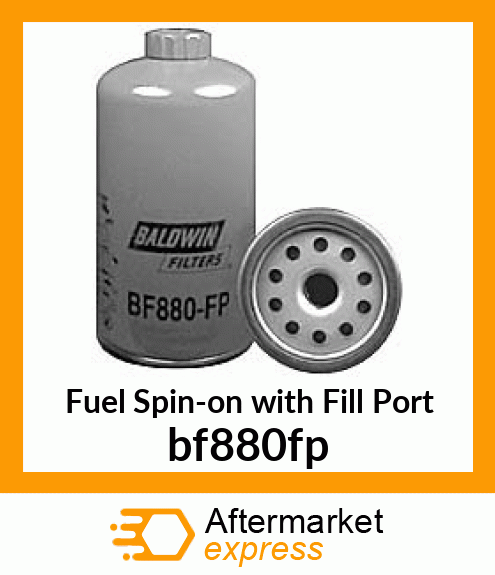 Fuel Spin-on with Fill Port bf880fp