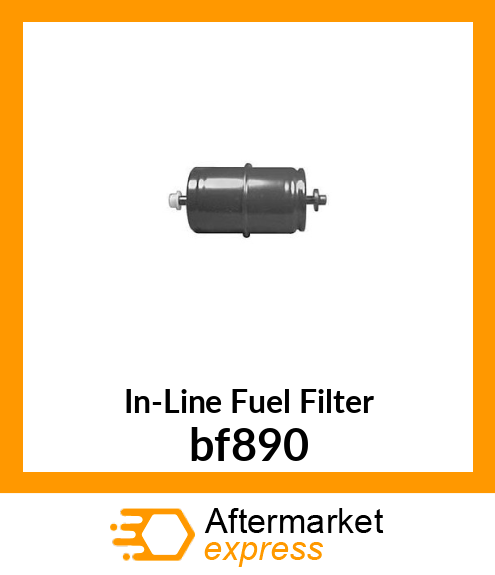 In-Line Fuel Filter bf890