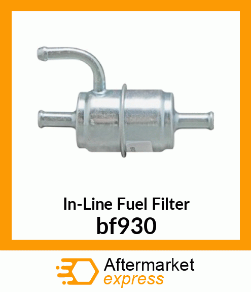 In-Line Fuel Filter bf930