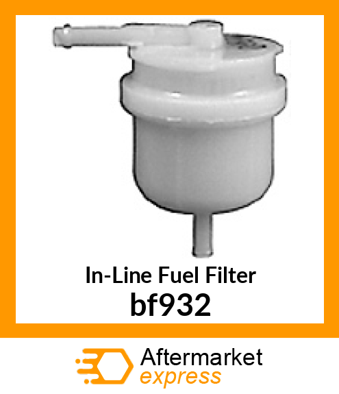 In-Line Fuel Filter bf932