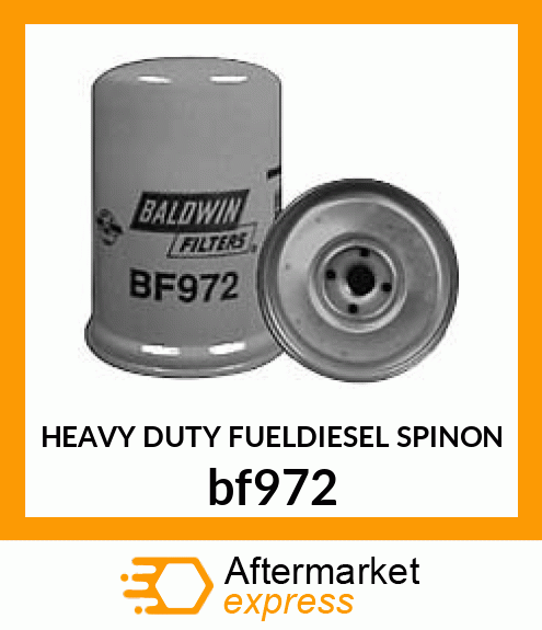 HEAVY DUTY FUEL(DIESEL) SPINON bf972