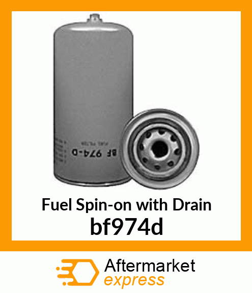 Fuel Spin-on with Drain bf974d