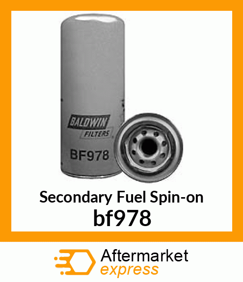 Secondary Fuel Spin-on bf978