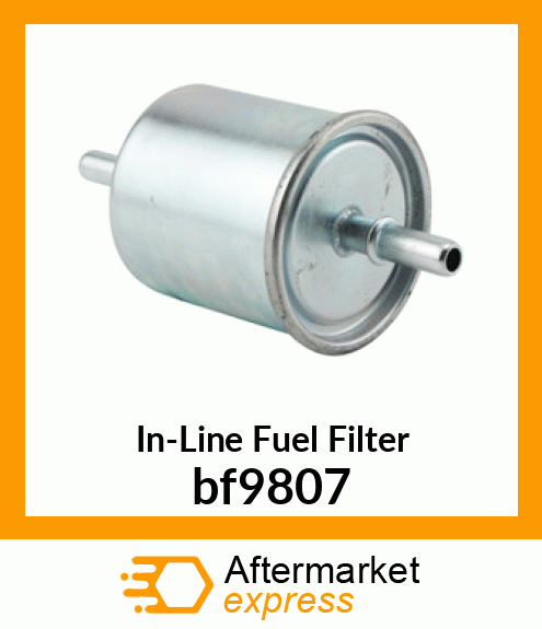 In-Line Fuel Filter bf9807