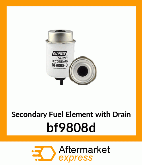 Secondary Fuel Element with Drain bf9808d
