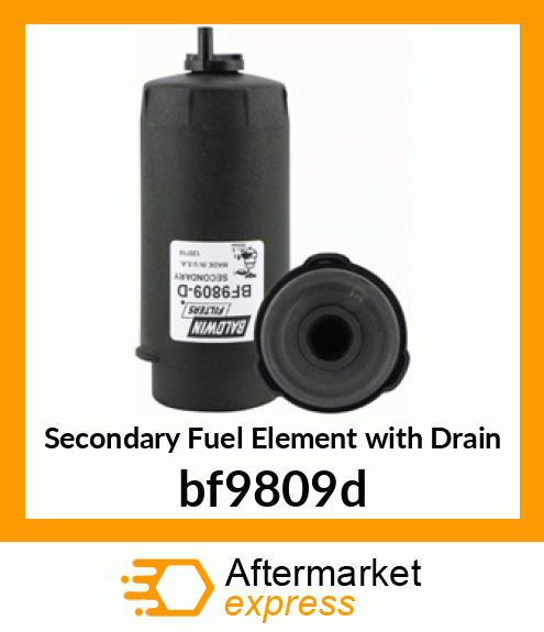 Secondary Fuel Element with Drain bf9809d