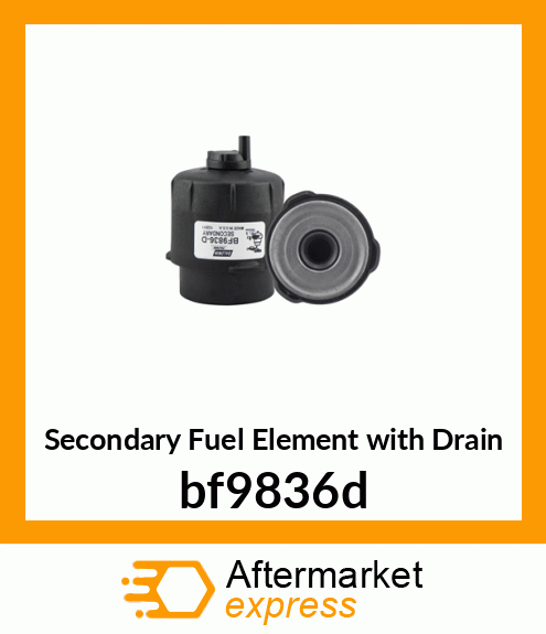 Secondary Fuel Element with Drain bf9836d