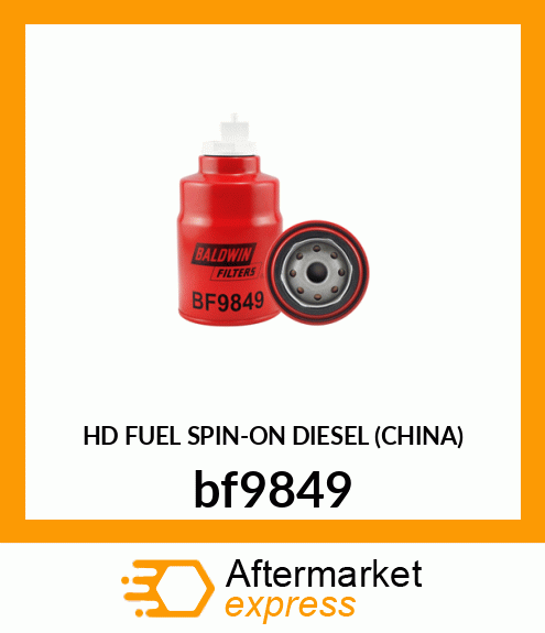 HD FUEL SPIN-ON DIESEL (CHINA) bf9849