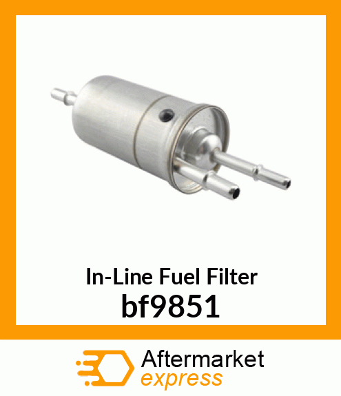 In-Line Fuel Filter bf9851