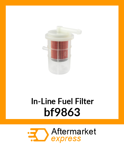In-Line Fuel Filter bf9863
