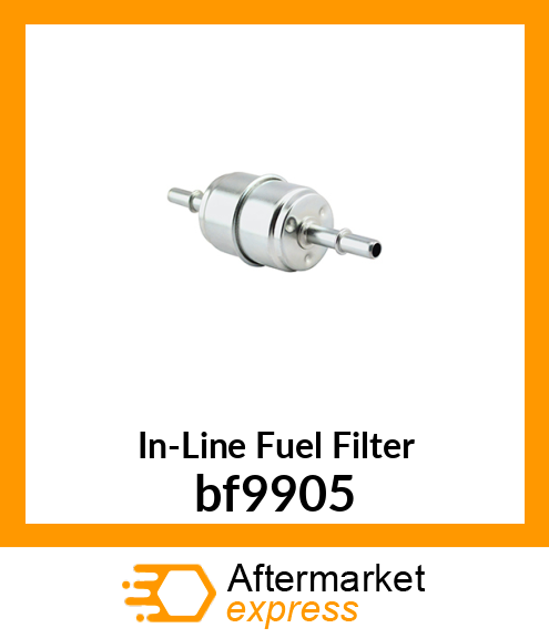 In-Line Fuel Filter bf9905