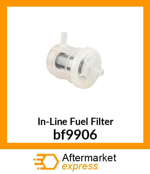 In-Line Fuel Filter bf9906
