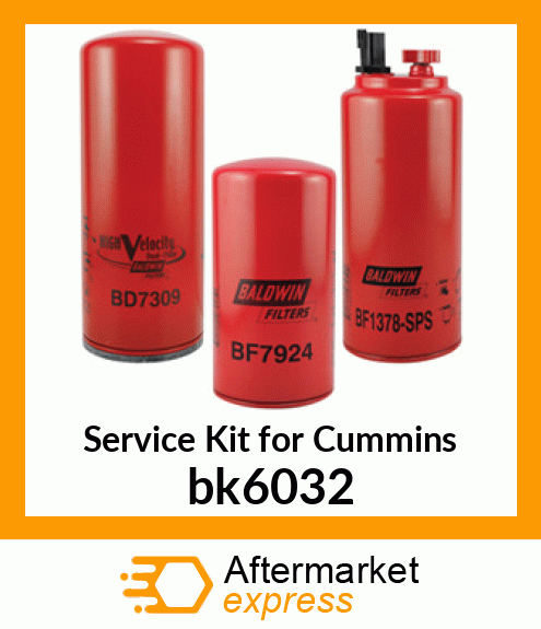 Service Kit for Cummins bk6032