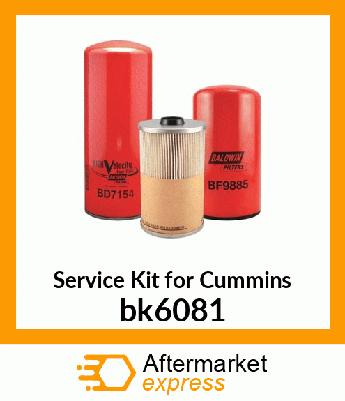 Service Kit for Cummins bk6081