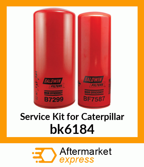 Service Kit for Caterpillar bk6184