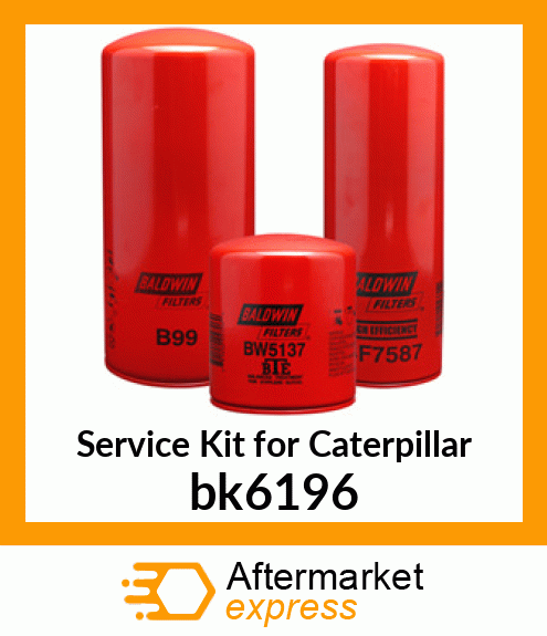 Service Kit for Caterpillar bk6196